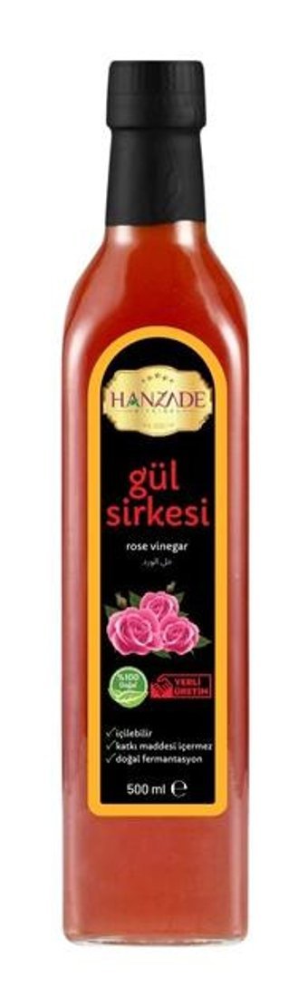 Hanzade Bitkisel Gül Sirke 500 ml