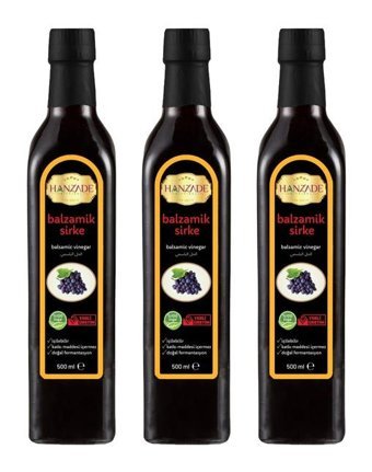 Hanzade Bitkisel Balzamik Sirke 3x500 ml