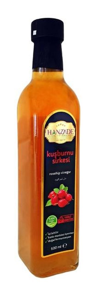 Hanzade Bitkisel Kuşburnu Sirke 3x500 ml