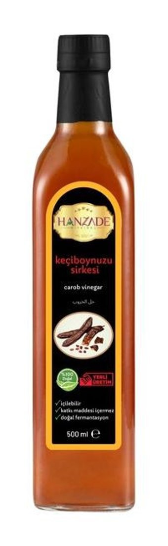 Hanzade Bitkisel Keçiboynuzu Sirke 500 ml