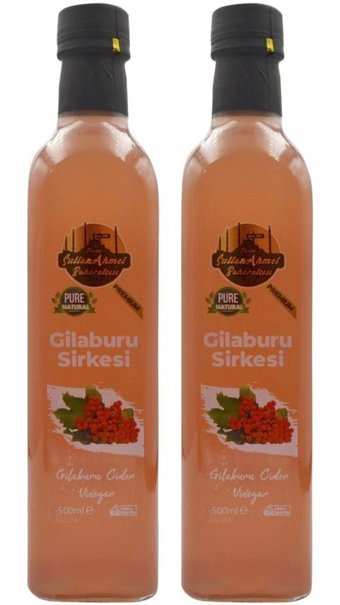 Tarihi Sultan Ahmet Baharatçısı Gilaburu Sirke 2x500 ml