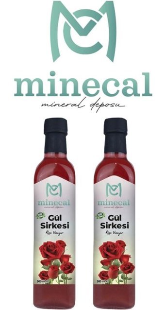Minecal Gül Sirke 2x500 ml