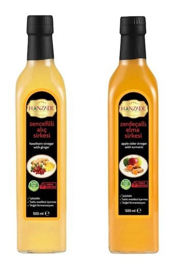Hanzade Bitkisel Alıç - Elma Sirke 500 ml