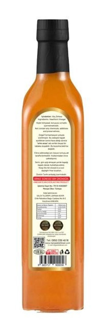 Hanzade Bitkisel Alıç Sirke 500 ml