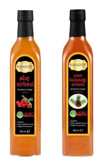 Hanzade Bitkisel Alıç - Çam Kozalağı Sirke 500 ml