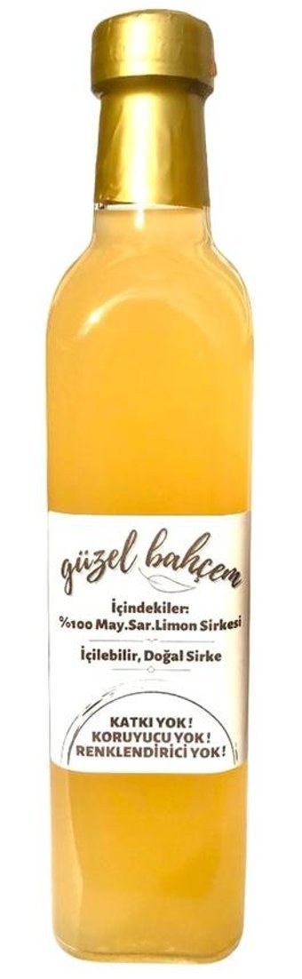 Güzel Bahçem Limon - Maydanoz - Sarımsak Sirke 500 ml