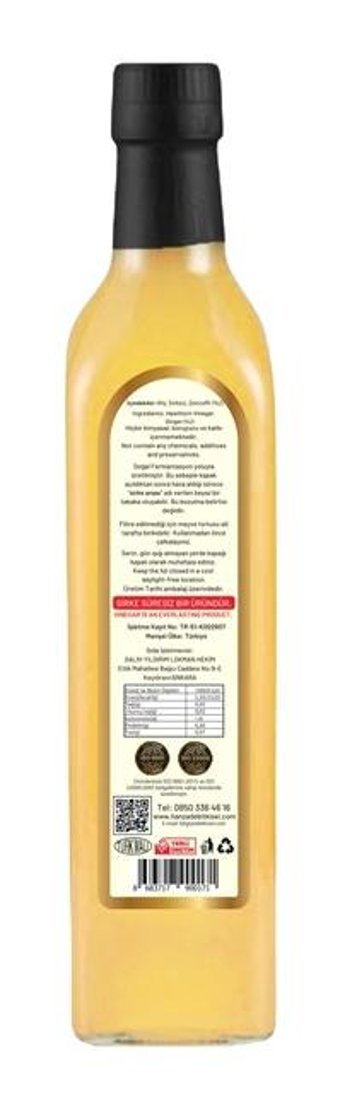 Hanzade Bitkisel Alıç Sirke 2x500 ml