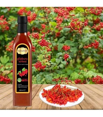 Hanzade Bitkisel Gilaburu Sirke 2x500 ml