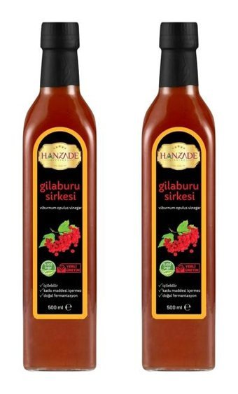 Hanzade Bitkisel Gilaburu Sirke 2x500 ml