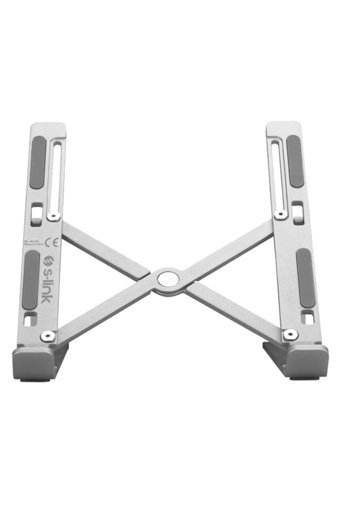 S-Link SL-AL05 Katlanabilir Alüminyum Dikey Ayarlanabilir Taşınabilir Ayaklı Hareketli Laptop Standı