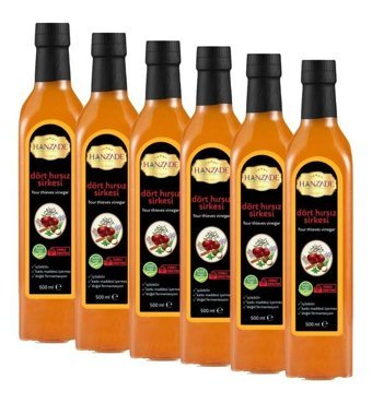 Hanzade Bitkisel Dört Hırsız Sirke 6x500 ml