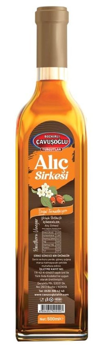 Bozkırlı Çavuşoğlu Alıç Sirke 500 ml