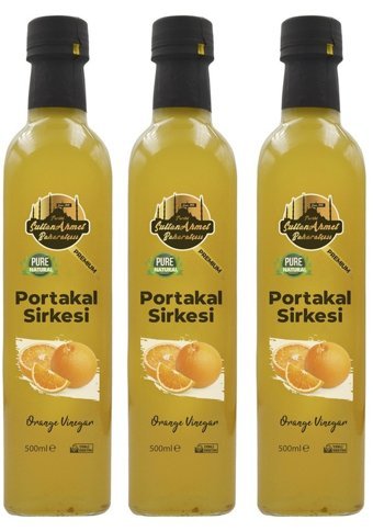 Tarihi Sultan Ahmet Baharatçısı Portakal Sirke 3x500 ml