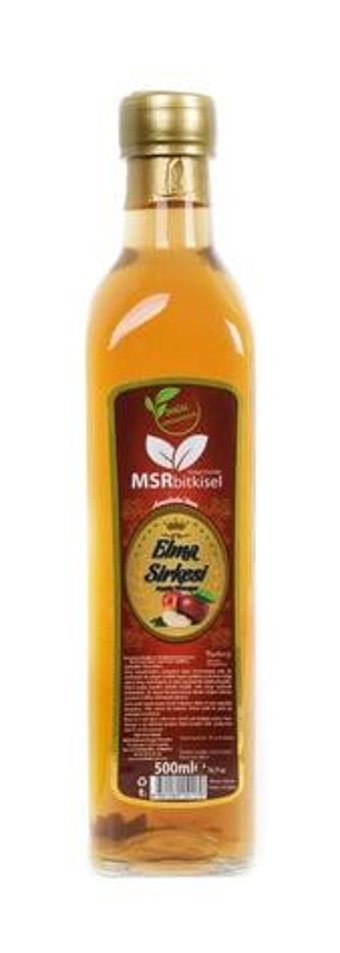 Msr Bitkisel Doğal Ürünler Elma Sirke 500 ml