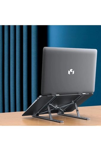 Hocafone Katlanabilir Alüminyum Dikey Ayarlanabilir Taşınabilir Ayaklı Hareketli Laptop Standı