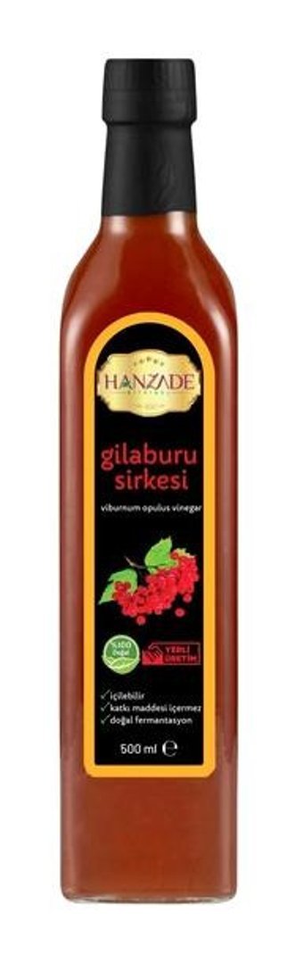 Hanzade Bitkisel Gilaburu Sirke 500 ml