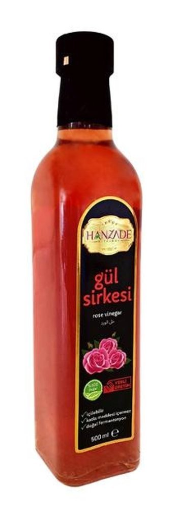 Hanzade Bitkisel Gül Sirke 3x500 ml