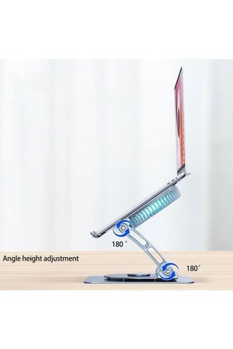 Mi7A V5.1 Katlanabilir Metal Dikey Ayarlanabilir Taşınabilir Ayaklı Hareketli Laptop Standı