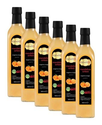Hanzade Bitkisel Mandalina Sirke 6x500 ml