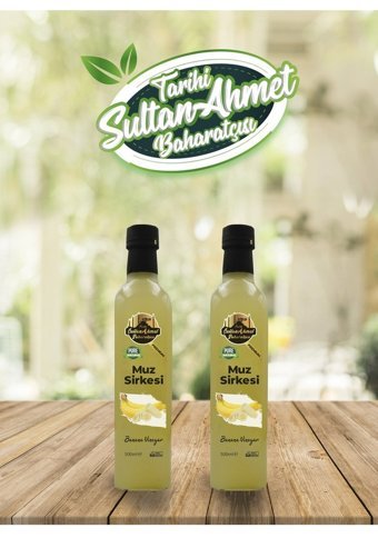 Tarihi Sultan Ahmet Baharatçısı Muz Sirke 2x500 ml