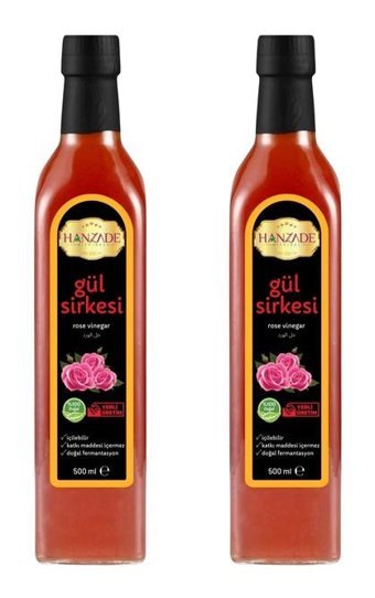 Hanzade Bitkisel Gül Sirke 2x500 ml