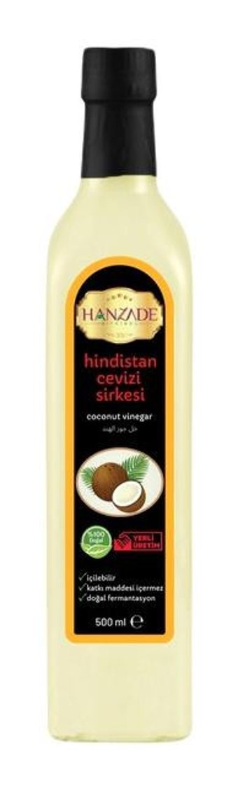 Hanzade Bitkisel Hindistan Cevizi Sirke 500 ml