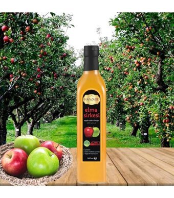 Hanzade Bitkisel Elma Sirke 2x500 ml