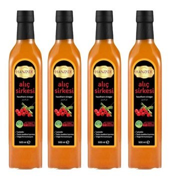 Hanzade Bitkisel Alıç Sirke 4x500 ml