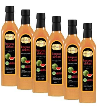 Hanzade Bitkisel Karpuz Sirke 6x500 ml