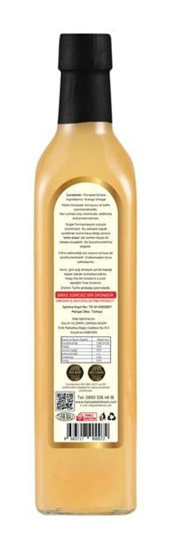 Hanzade Bitkisel Portakal Sirke 3x500 ml