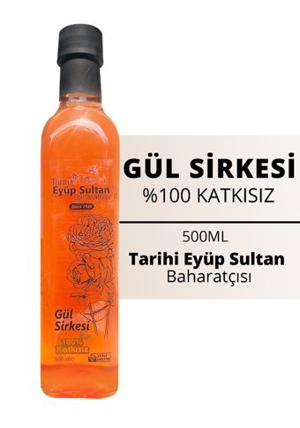 Tarihi Eyüp Sultan Baharatçısı Gül Sirke 500 ml