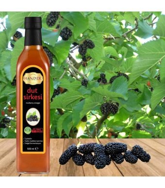 Hanzade Bitkisel Dut Sirke 6x500 ml