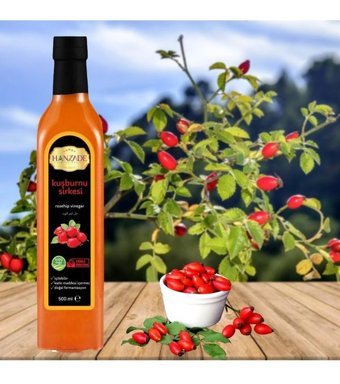 Hanzade Bitkisel Kuşburnu Sirke 6x500 ml
