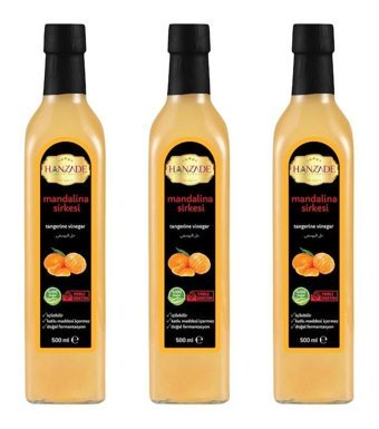 Hanzade Bitkisel Mandalina Sirke 3x500 ml
