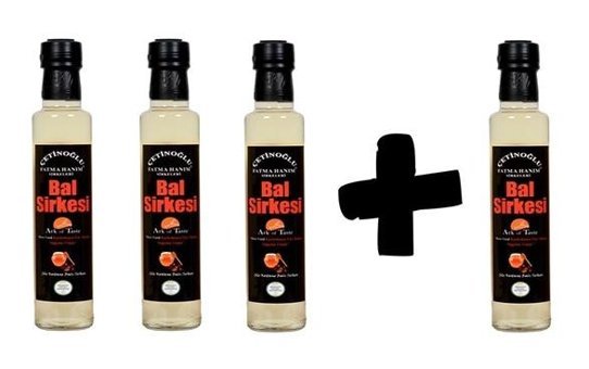 Çetinoğlu Fatma Hanım Bal Sirke 4x250 ml