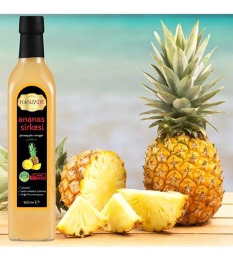 Hanzade Bitkisel Ananas Sirke 500 ml