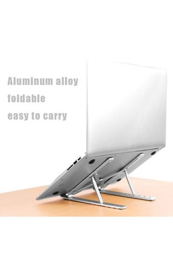 Techmaster Nuoxi N3 Katlanabilir Metal Dikey Ayarlanabilir Taşınabilir Ayaklı Hareketli Laptop Standı