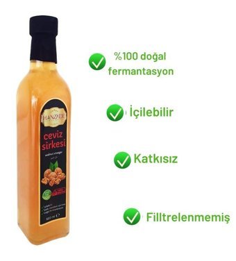 Hanzade Bitkisel Ceviz Sirke 6x500 ml