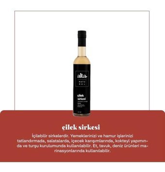 Alta Naturel Çilek Sirke 250 ml
