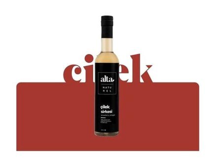 Alta Naturel Çilek Sirke 250 ml