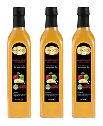 Hanzade Bitkisel Sandaloz Sirke 3x500 ml