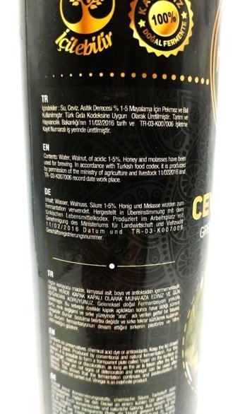 Herbary İtimat Ceviz Sirke 500 ml