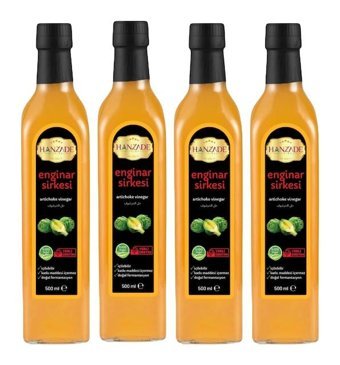 Hanzade Bitkisel Enginar Sirke 4x500 ml