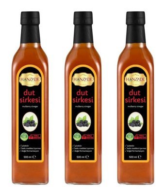 Hanzade Bitkisel Dut Sirke 3x500 ml
