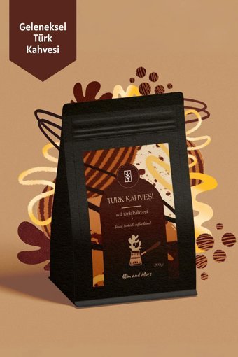 Mim And More Sade Türk Kahvesi 200 gr