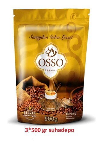 Osso Osmanlı Türk Kahvesi 3x500 gr