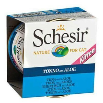Schesir Yavru Aleovera-Ton Balığı Yaş Kedi Maması 85 gr