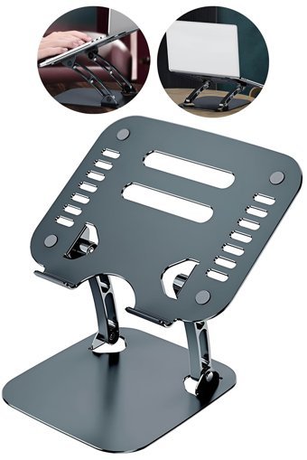 Westus C6 Katlanabilir Alüminyum Dikey Ayarlanabilir Taşınabilir Laptop Standı