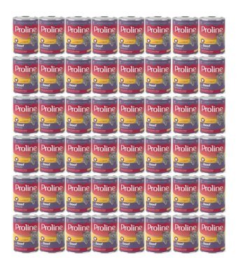 Proline Yetişkin Dana Etli Parça Etli-Soslu Yaş Kedi Maması 48x400 gr