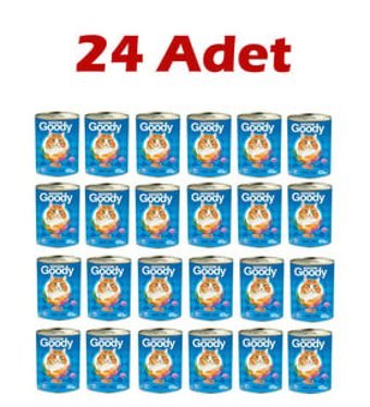 Goody Yetişkin Somon Yaş Kedi Maması 400 gr